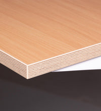 Höhenverstellbarer Schreibtisch - Deskolonia Melamin White