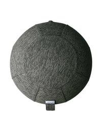 VLUV Sitzball (Modell STOV) mit robustem Stoffbezug, ein großer Gymnastikball als ergonomische Sitzmöglichkeit.