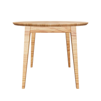 3D Modell Esstisch 90cm Eiche Natur