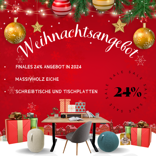 Festliche Highlights für Dein Homeoffice: Ergonomische Deals zum Jahressende!