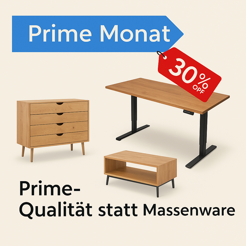 Prime Monat bei Deskolonia – Rabatt auf ausgewählte Premium-Möbel