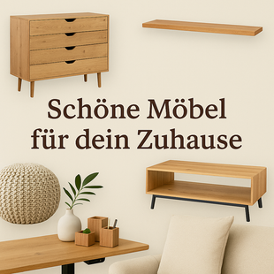 Stilvoll wohnen mit Massivholz: Ordnung, Ruhe und Qualität für dein Zuhause