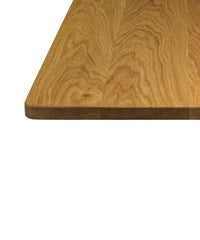 Schreibtischplatte aus Eichenholz (NaturPro) mit feiner, natürlicher Maserung.