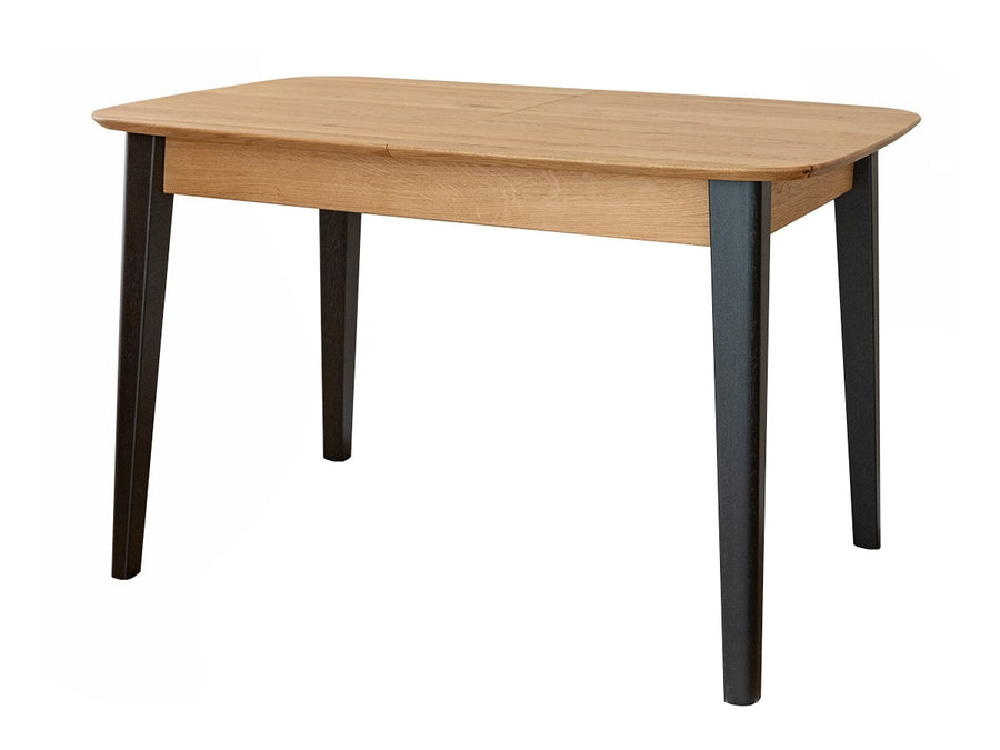 Ausziehbarer Massivholz-Esstisch Orbetello (120-165 cm)
