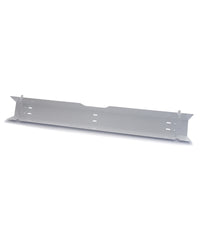 Kabelwanne aus Metall zum Verstauen und Führen von Kabeln unter der Tischplatte.