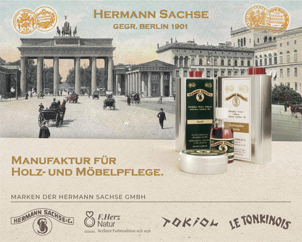 Beschreibung des Herstellers Hermann Sachse, gegründet in 1901 in Berlin